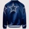 Dallas Cowboys By Way of Dallas Full-Snap Satin Varsity Jacket
