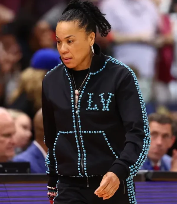LV Dawn Staley Black Track Jacket