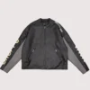 Drake Vaffanculo 46 Racing Leather Jacket For Unisex