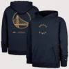 Golden State Warriors City Edition Double Crossover Foundation Pullover Hoodie Navy