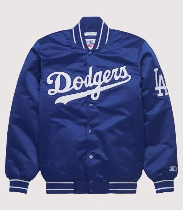 2025 Dodgers Starter Jacket Blue