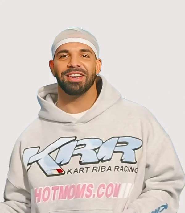Drake Kart Riba Racing Hoodie Grey