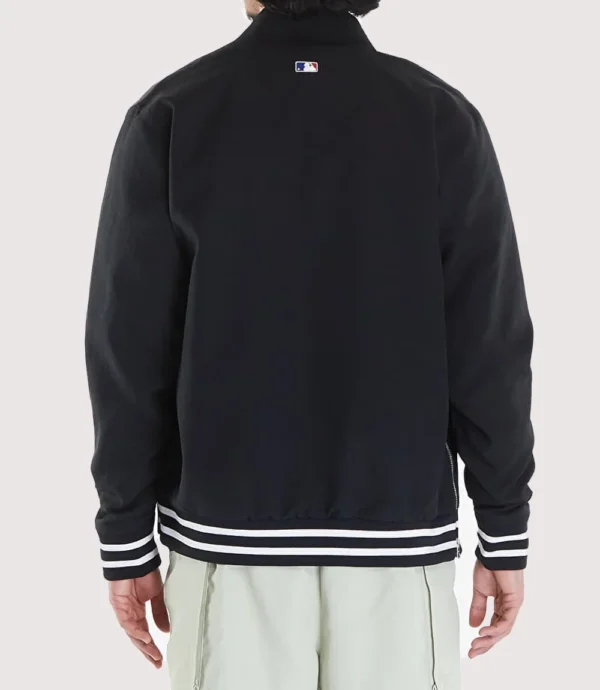 2025 Los Angeles Dodgers Authentic Bomber Black Jacket
