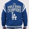 Los Angeles Dodgers G-III Sports by Carl Banks Royal Quick Full-Snap Varsity Jacket