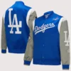 Los Angeles Dodgers Mitchell & Ness Cooperstown Collection Team Origins Satin Full-Snap Jacket