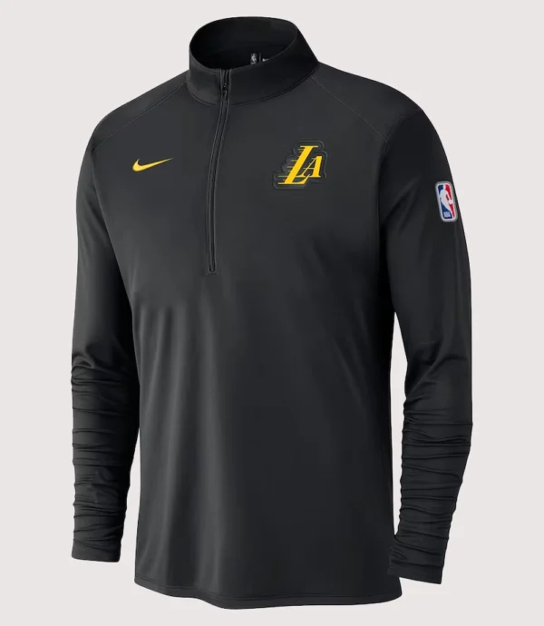 2025 Los Angeles Lakers Coaches Half-Zip Jacket