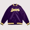 Los Angeles Lakers Mitchell & Ness Satin Jacket