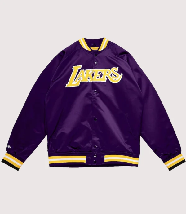 Los Angeles Lakers Mitchell & Ness Satin Jacket
