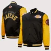 Los Angeles Lakers Mitchell & Ness Varsity Jacket Black & Yellow