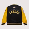 Los Angeles Lakers Mitchell & Ness Hardwood Classic Primetime Full-Snap Satin Jacket