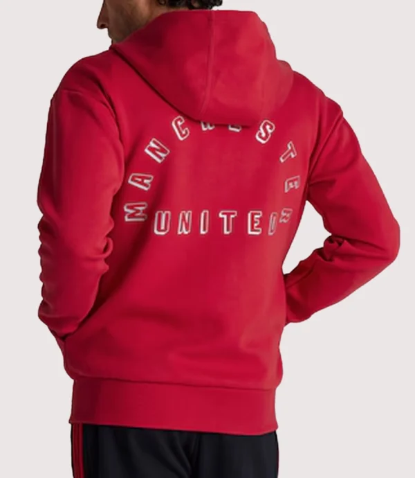 Manchester United Anthem Jacket Red