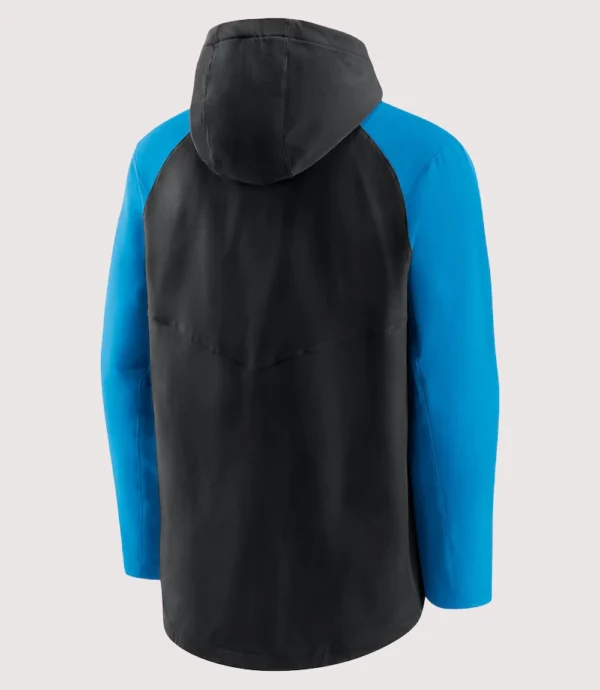Miami Marlins Player Performance Black & Blue Full-Zip Hoodie