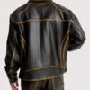 Oversized Mimchik Tall Boy Brown Leather Jacket