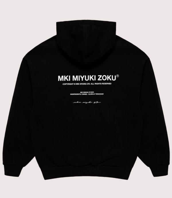 Mki Miyuki Zoku Black Hoodie