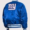 New York Giants New Era x Alpha Industries Bomber Jacket Royal