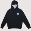 Newcastle United Terrace Crest Hoodie Black