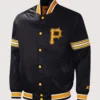 Pittsburgh Pirates Starter Midfield Satin Varsity Jacket