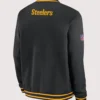 Pittsburgh Steelers Coach Black Bomber Jacket