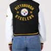 Women's Pittsburgh Steelers Full-Zip Varsity Jacket