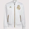 Real Madrid New Year Football Bomber Jacket White