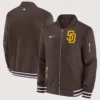 San Diego Padres Full-Zip Bomber Jacket