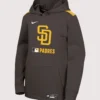 San Diego Padres Hoodie Brown