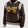 San Diego Padres Erin Andrews Football Bomber Jacket