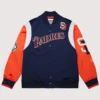 San Diego Padres Mitchell & Ness Satin Varsity Jacket