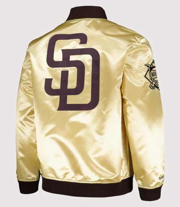 San Diego Padres Mitchell & Ness OG 2.0 Satin Jacket