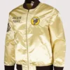 San Diego Padres Mitchell & Ness Satin Jacket Gold