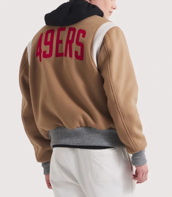 San Francisco 49ers x Todd Snyder Varsity Jacket