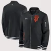 San Francisco Giants Bomber Jacket Black