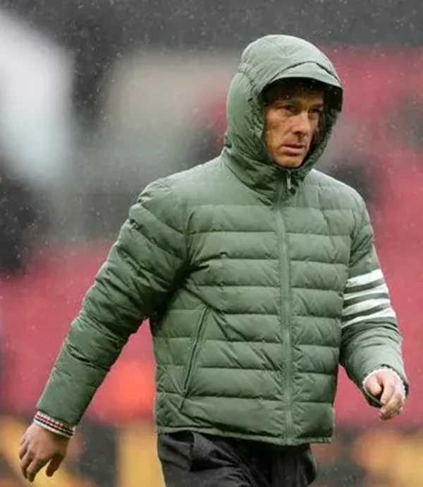 Scott Parker Green Puffer Jacket