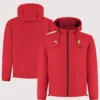 Scuderia Ferrari Rain Jacket Red
