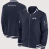 Seattle Seahawks Coach Black Bomber Jacket