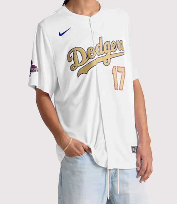 2025 Shohei Ohtani Los Angeles Dodgers Jersey White