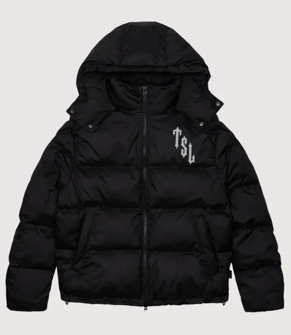 Trapstar Shooters Puffer Jacket Black