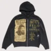Travis Scott x WWE Double Cactus Jack Mick Foley Full-Zip Hoodie