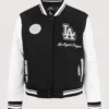 Los Angeles Dodgers Pearls Rib Wool Varsity Jacket