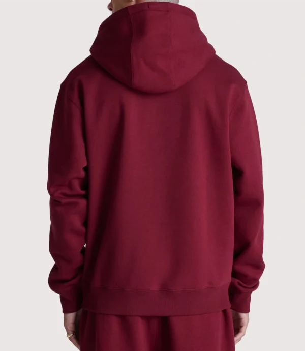 Manchester United MUFC Hoodie Burgundy