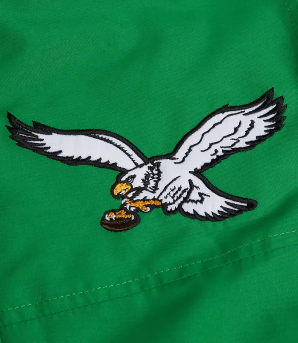 HOMAGE X Starter Eagles Hooded Parka Jacket Green