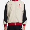 2025 UEFA EURO Liverpool Anthem White Jacket