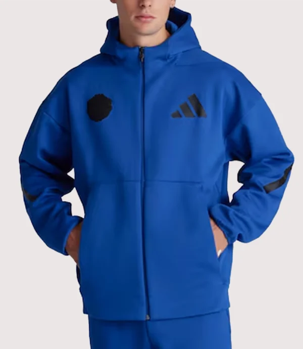 Manchester United Z.N.E. Hoodie Blue
