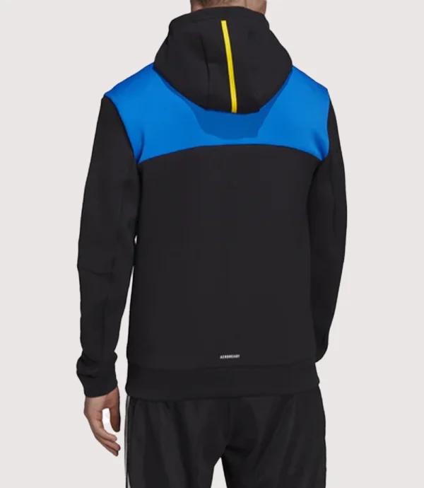 Manchester United adidas Z.N.E. Black Anthem Jacket
