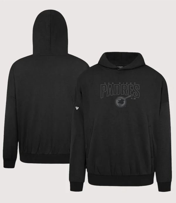 San Diego Padres Levelwear Black Contact Darkmoon Hoodie