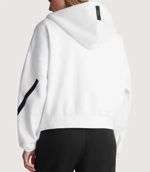 Womens Manchester United Z.N.E. Hoodie White